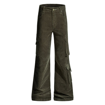 Flared Work Pants Cotton - XGEM® - Not Made for Everyone