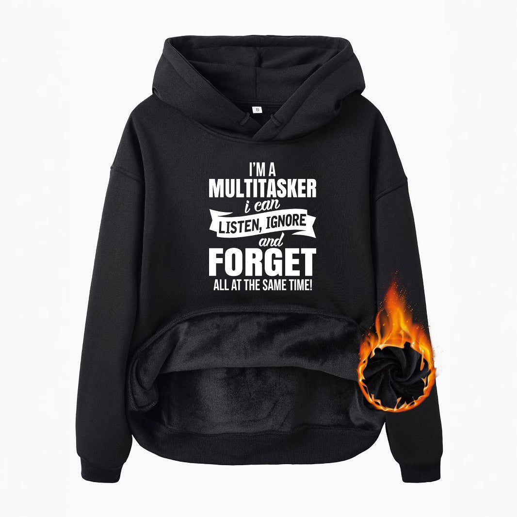  Forget-Me-Not Print Hoodie — curated XGEM rare find