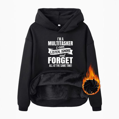  Forget-Me-Not Print Hoodie — curated XGEM rare find