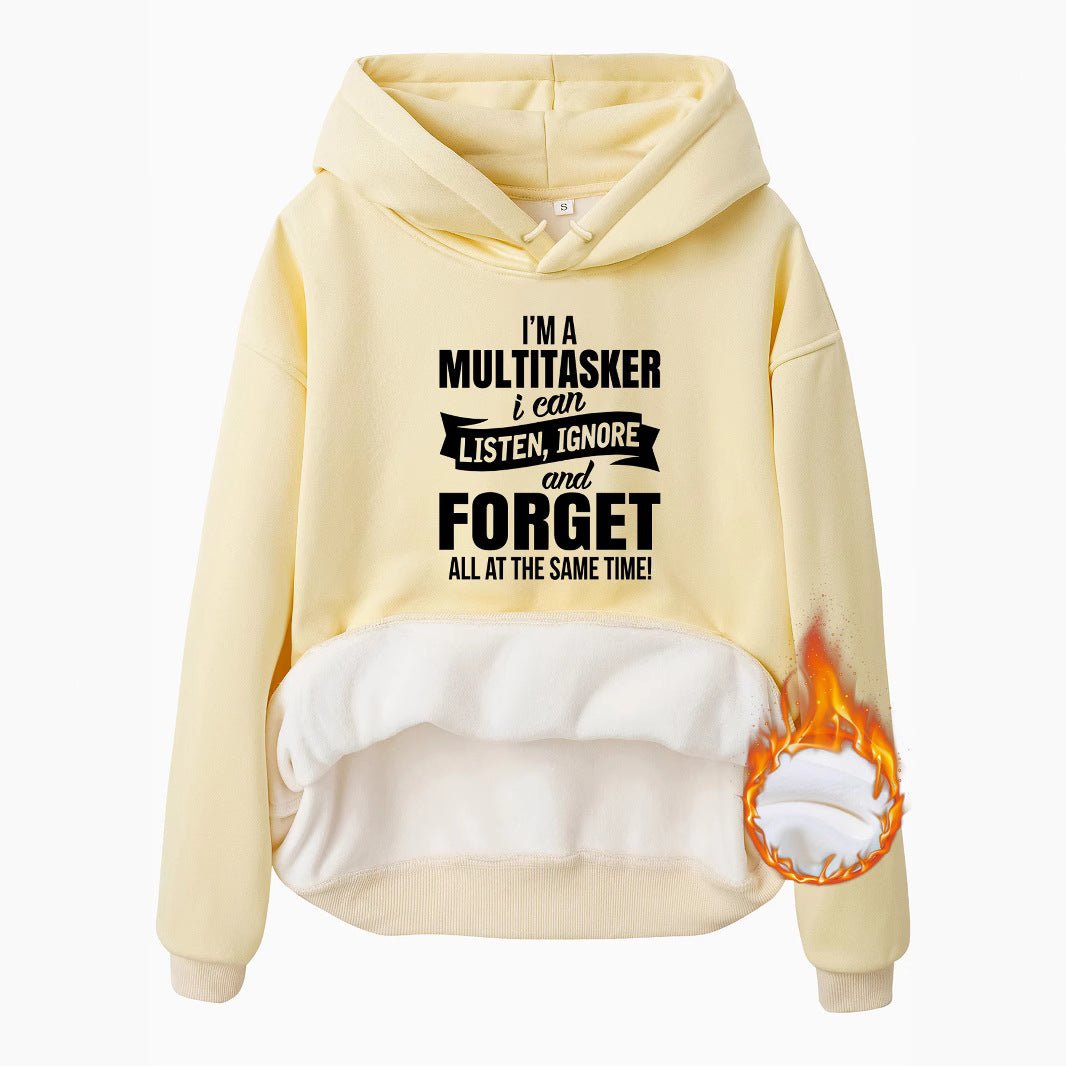  Forget-Me-Not Print Hoodie — curated XGEM rare find