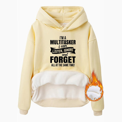  Forget-Me-Not Print Hoodie — curated XGEM rare find