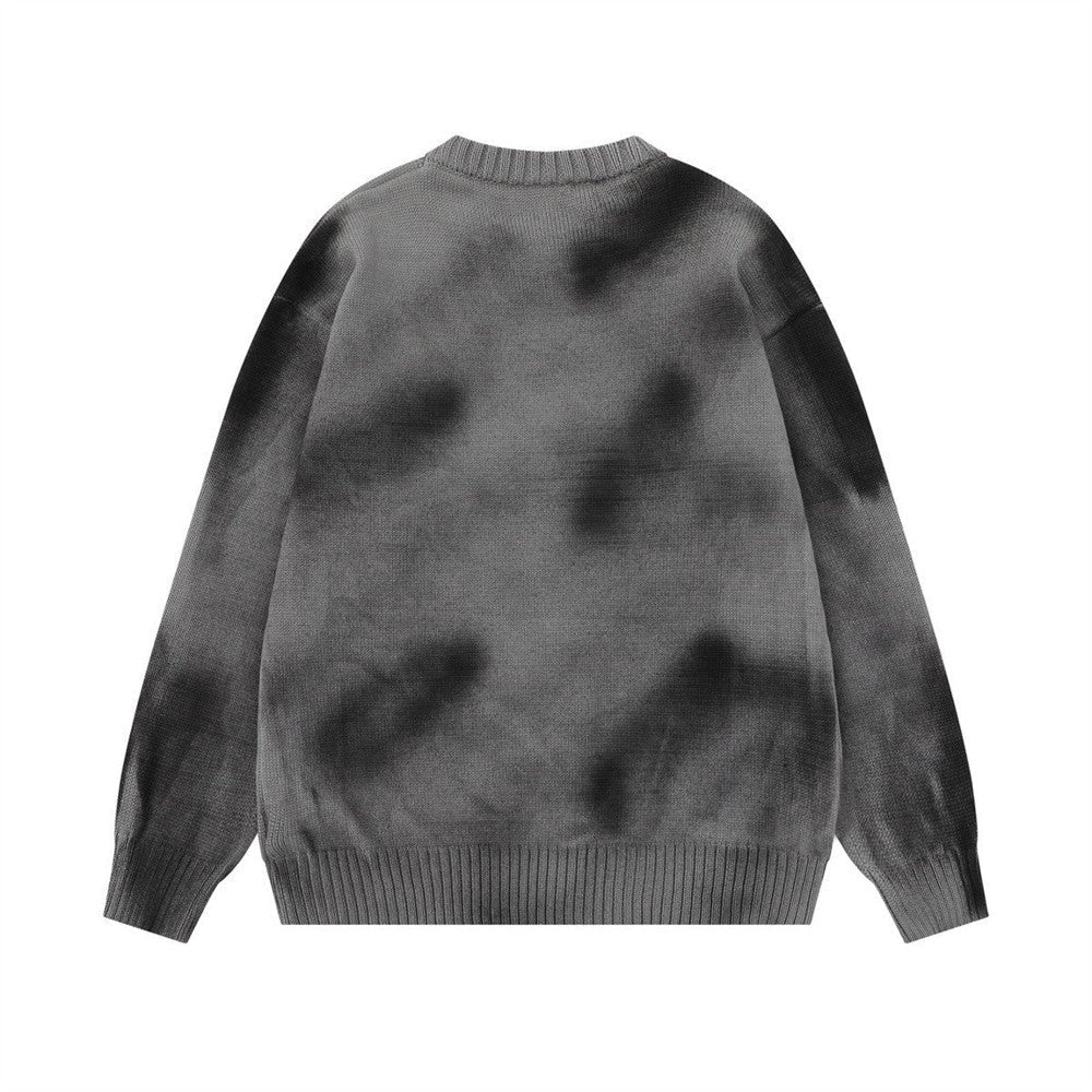 Graffiti Letter Knit Sweater - XGEM® - Not Made for Everyone