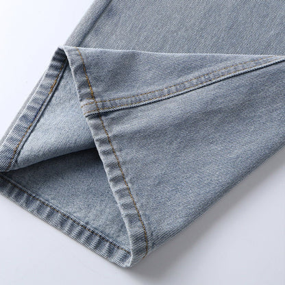 Graffiti printed washed denim jeans - XGEM® - Not Made for Everyone