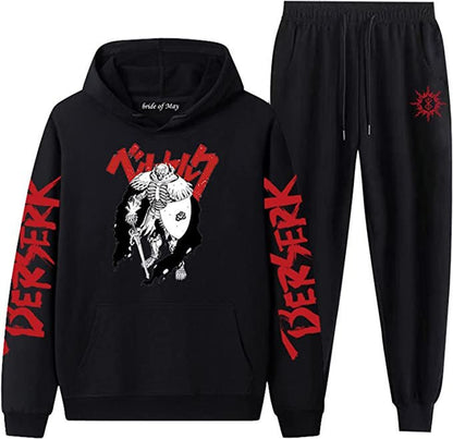 Graphic Hoodie Set Oversized Streetwear Two Piece - XGEM® - Not Made for Everyone