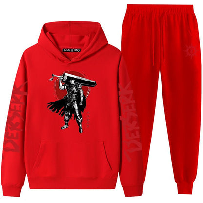 Graphic Hoodie Set Oversized Streetwear Two Piece - XGEM® - Not Made for Everyone