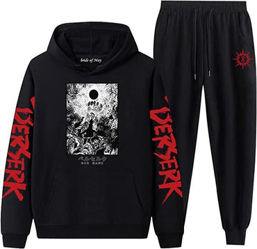 Graphic Hoodie Set Oversized Streetwear Two Piece - XGEM® - Not Made for Everyone