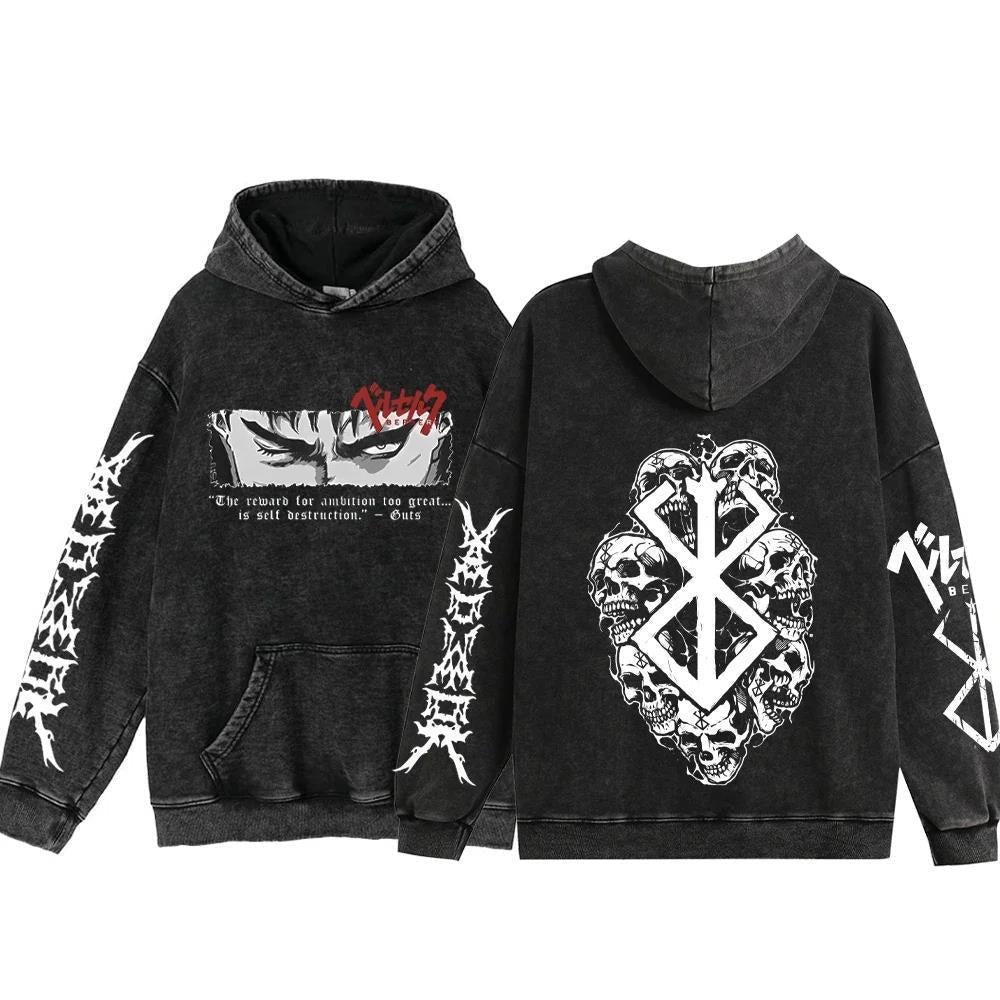 Graphic Pullover Hoodie Streetwear - XGEM® - Not Made for Everyone