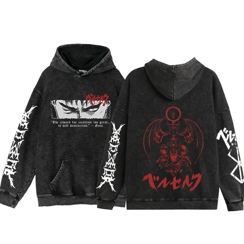 Graphic Pullover Hoodie Streetwear - XGEM® - Not Made for Everyone
