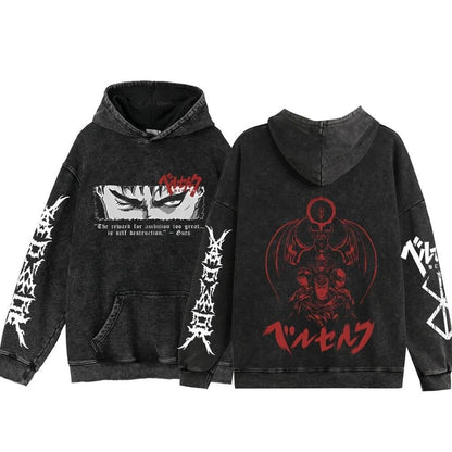 Graphic Pullover Hoodie Streetwear - XGEM® - Not Made for Everyone
