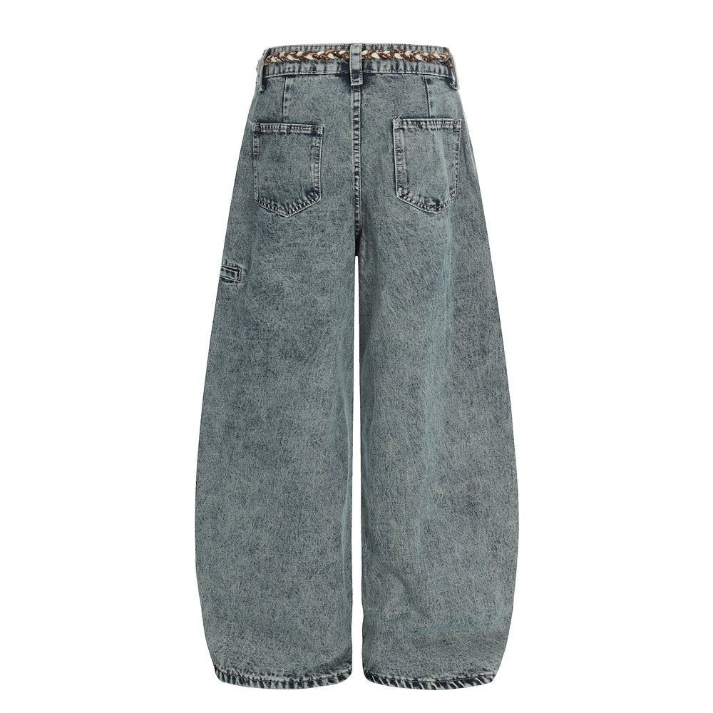 Jeans Loose Drawstring Denim - XGEM® - Not Made for Everyone