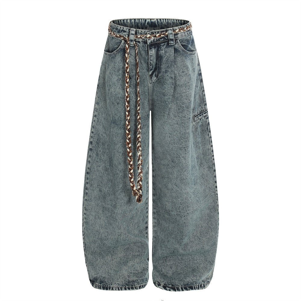 Jeans Loose Drawstring Denim - XGEM® - Not Made for Everyone