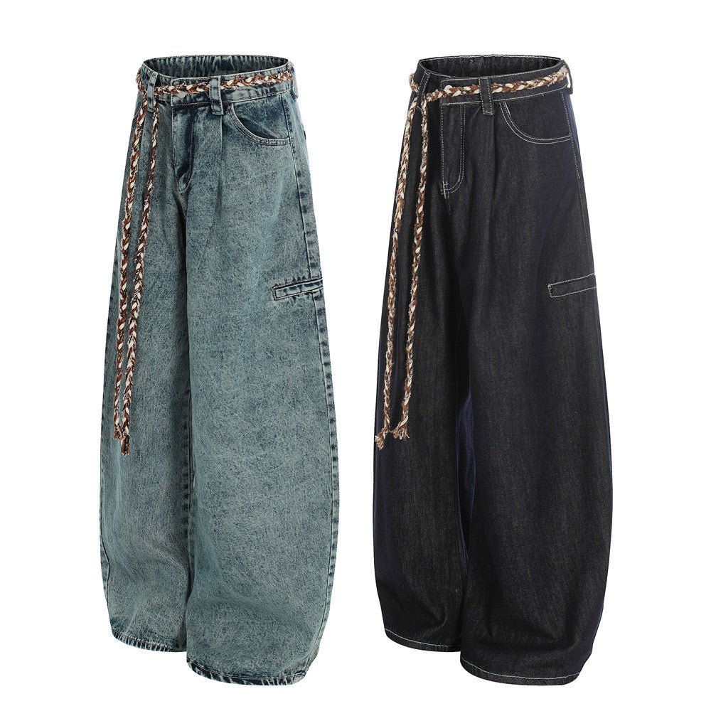 Jeans Loose Drawstring Denim - XGEM® - Not Made for Everyone
