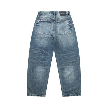 Jeans Straight Leg Washed - XGEM® - Not Made for Everyone