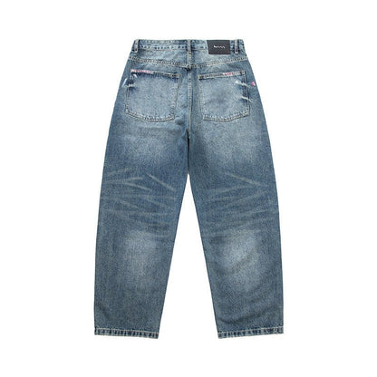 Jeans Straight Leg Washed - XGEM® - Not Made for Everyone