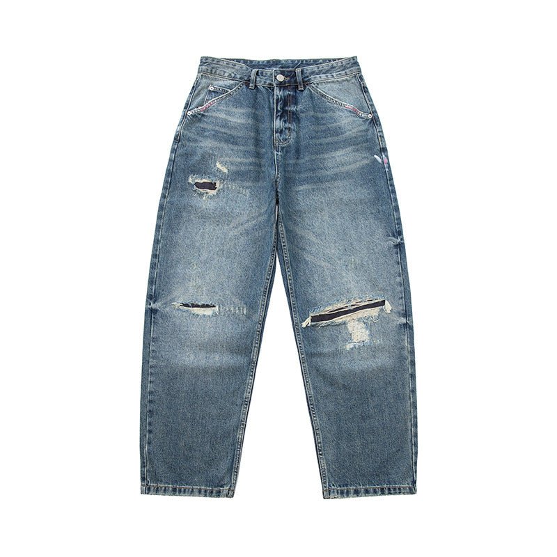 Jeans Straight Leg Washed - XGEM® - Not Made for Everyone