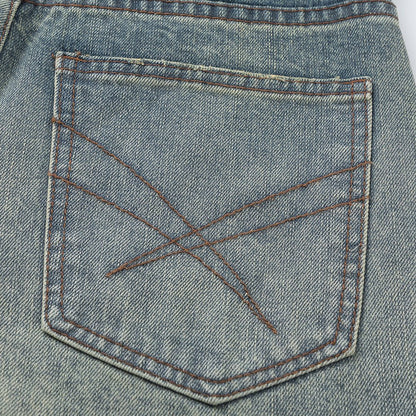 Laundry distressed denim pants with holes - XGEM® - Not Made for Everyone
