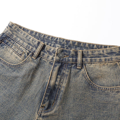 Letter Love Printed Cowboy Pants - XGEM® - Not Made for Everyone