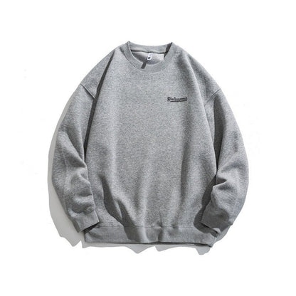 Letter Print Crewneck Sweatshirt - XGEM® - Not Made for Everyone