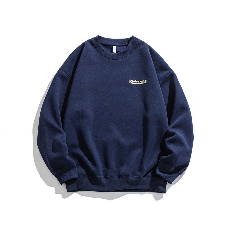 Letter Print Crewneck Sweatshirt - XGEM® - Not Made for Everyone