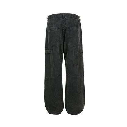 Maillard workwear straight leg loose jeans - XGEM® - Not Made for Everyone