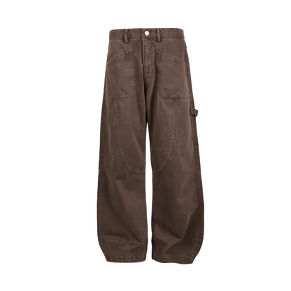 Maillard workwear straight leg loose jeans - XGEM® - Not Made for Everyone
