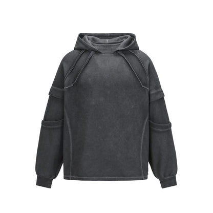 Make old patchwork hoodie loose hoodie - XGEM® - Not Made for Everyone