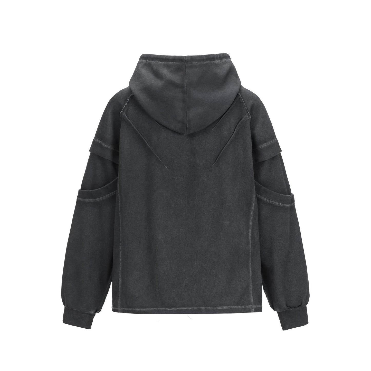 Make old patchwork hoodie loose hoodie - XGEM® - Not Made for Everyone