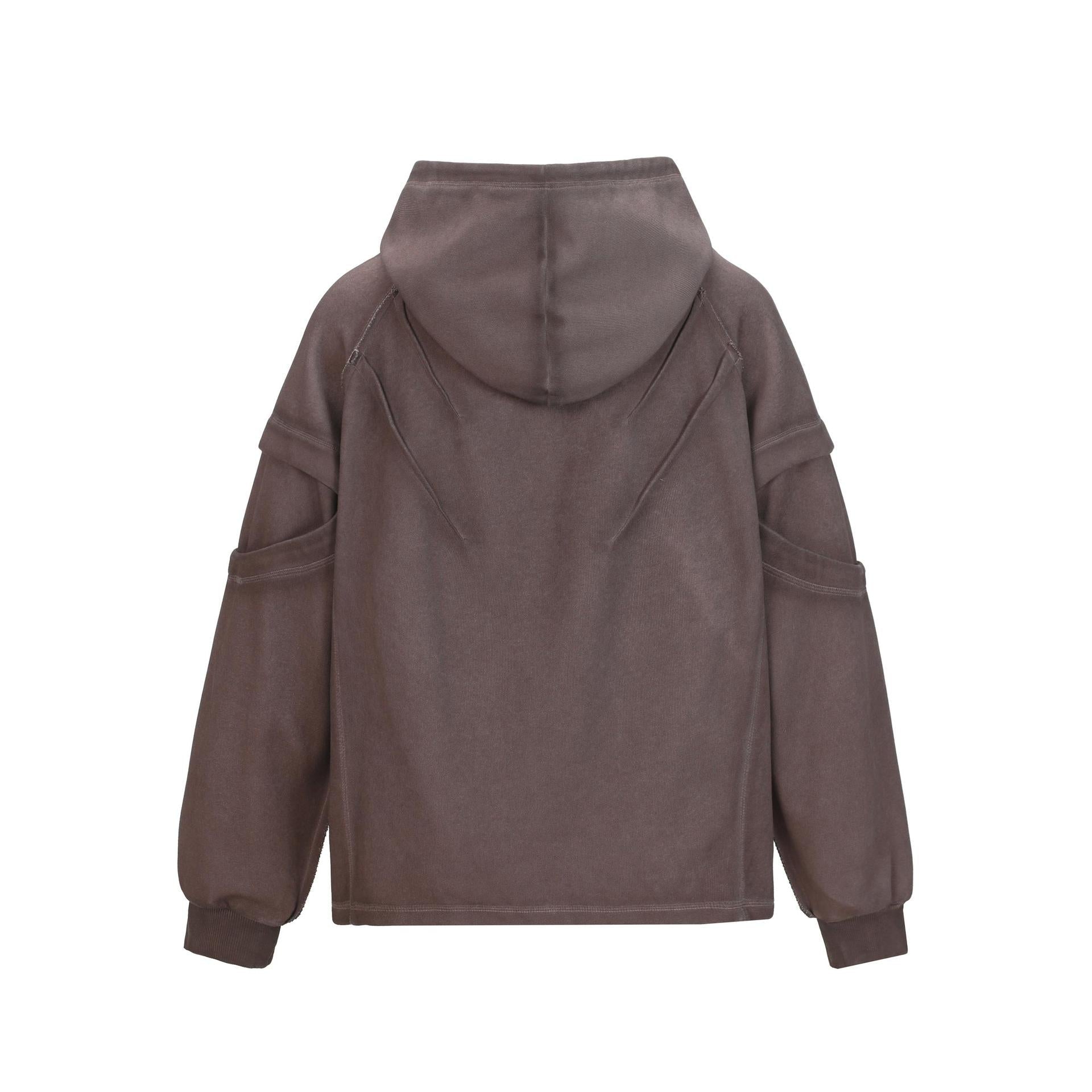 Make old patchwork hoodie loose hoodie - XGEM® - Not Made for Everyone