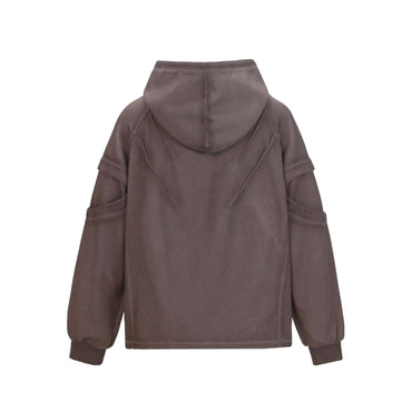 Make old patchwork hoodie loose hoodie - XGEM® - Not Made for Everyone