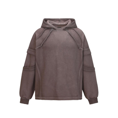 Make old patchwork hoodie loose hoodie - XGEM® - Not Made for Everyone