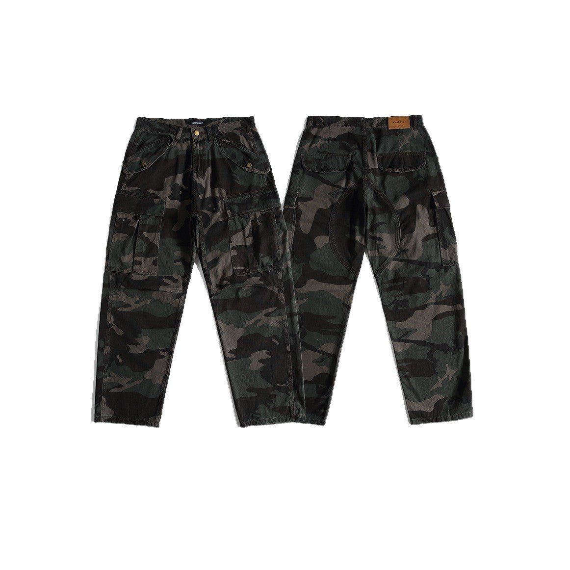 Men's Camo Cargo Pants Relaxed Streetwear Fit - XGEM® - Not Made for Everyone