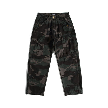 Men's Camo Cargo Pants Relaxed Streetwear Fit - XGEM® - Not Made for Everyone