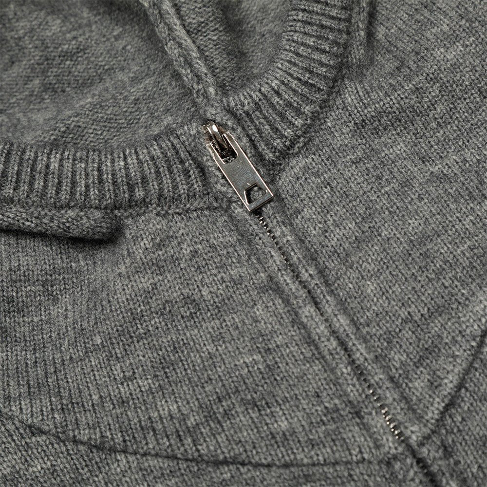 Men's Textured Open Zip Hoodie Streetwear - XGEM® - Not Made for Everyone