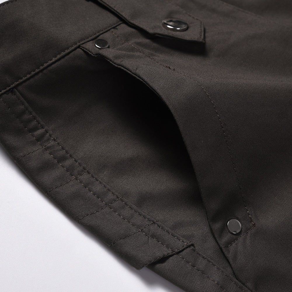 Multi pocket micro flared casual pants - XGEM® - Not Made for Everyone