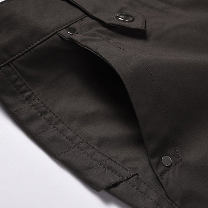 Multi pocket micro flared casual pants - XGEM® - Not Made for Everyone