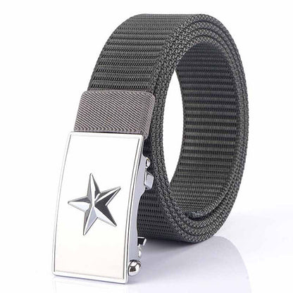 Nylon Belt Auto Buckle Adjustable Casual Streetwear - XGEM® - Not Made for Everyone