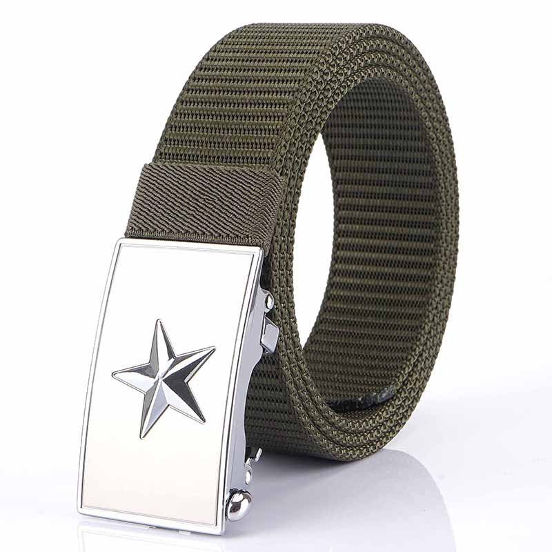 Nylon Belt Auto Buckle Adjustable Casual Streetwear - XGEM® - Not Made for Everyone