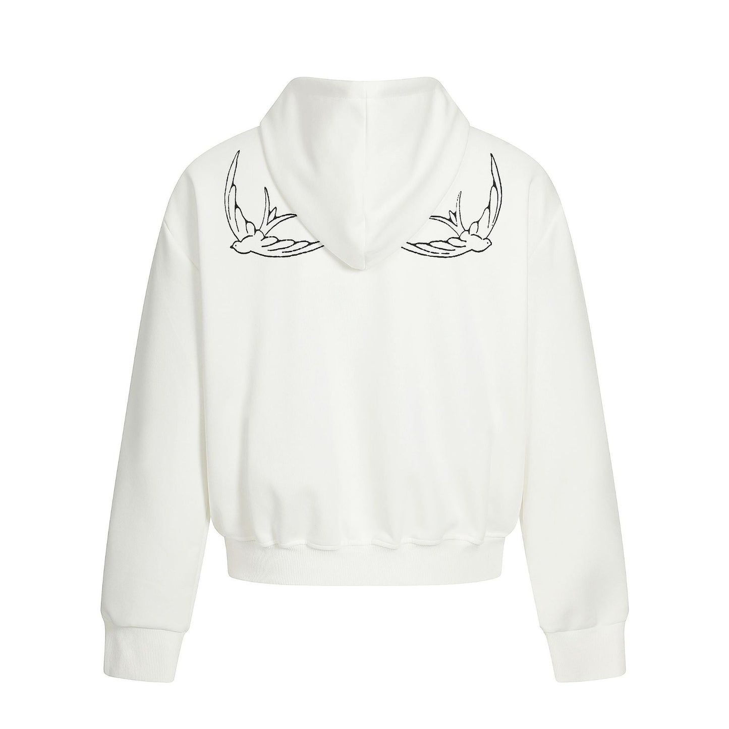 Printed Zip Cardigan Hoodie - curated XGEM rare find