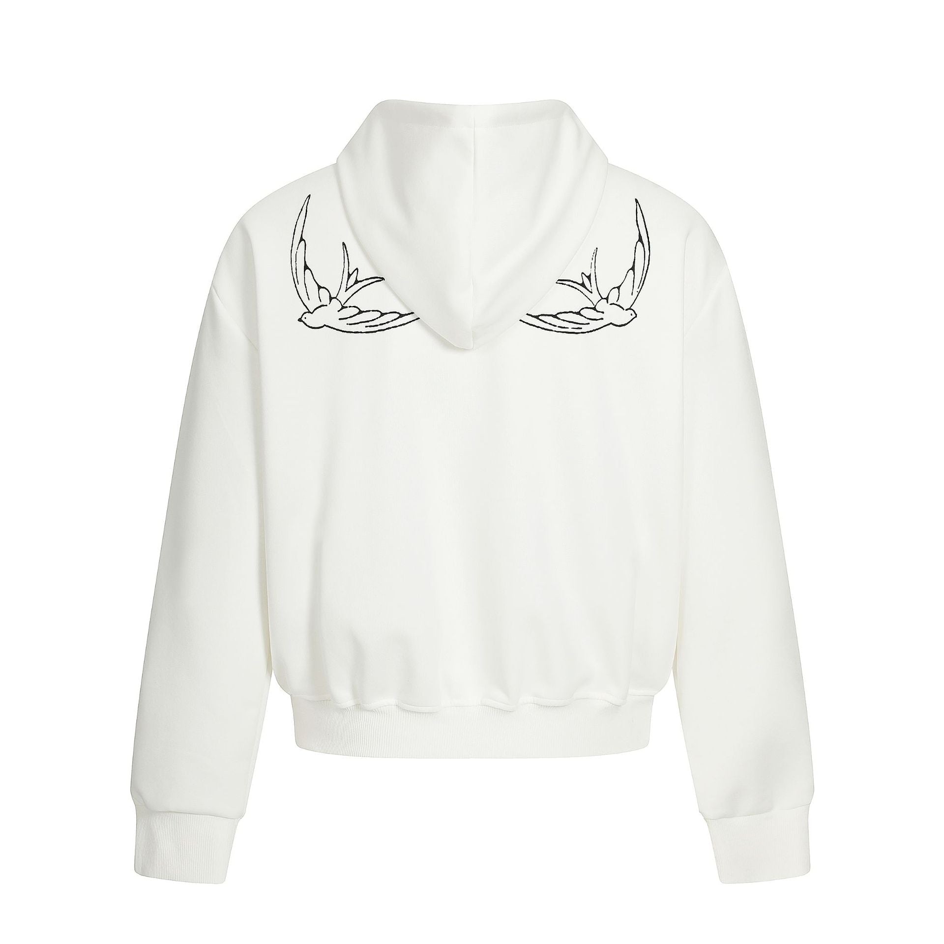 Printed Zip Cardigan Hoodie - curated XGEM rare find