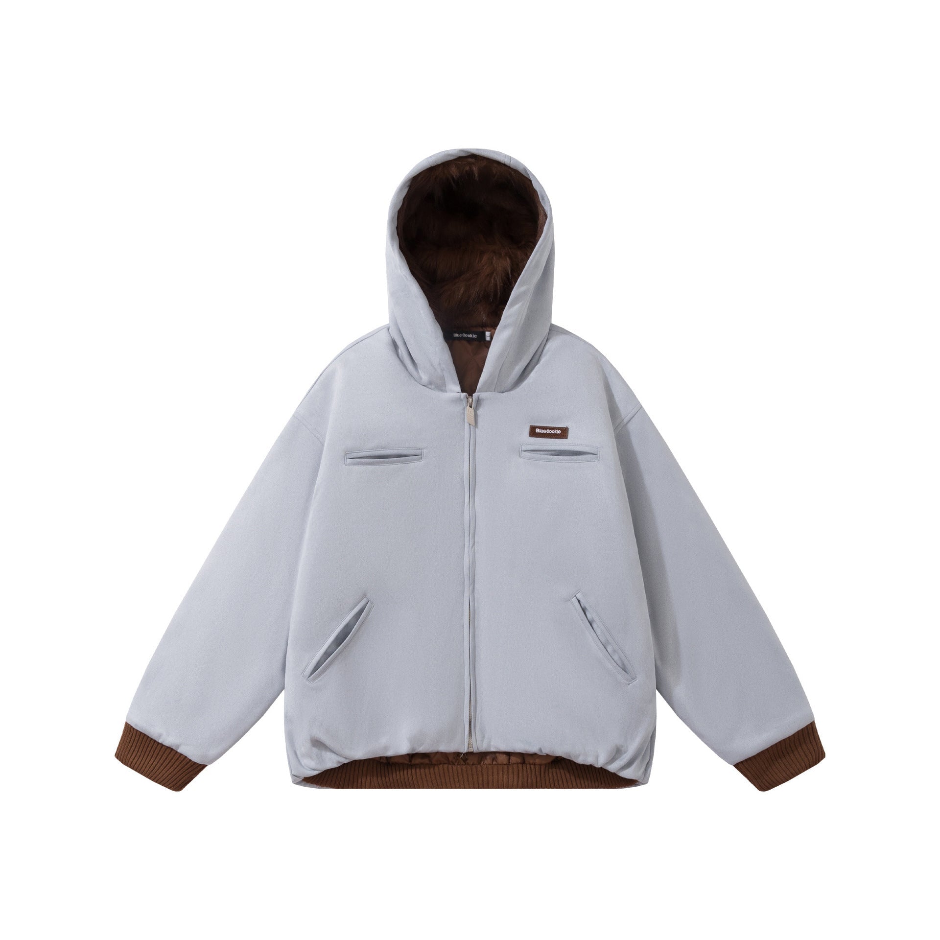 Glacier Mountain Print Jacket — curated XGEM rare find