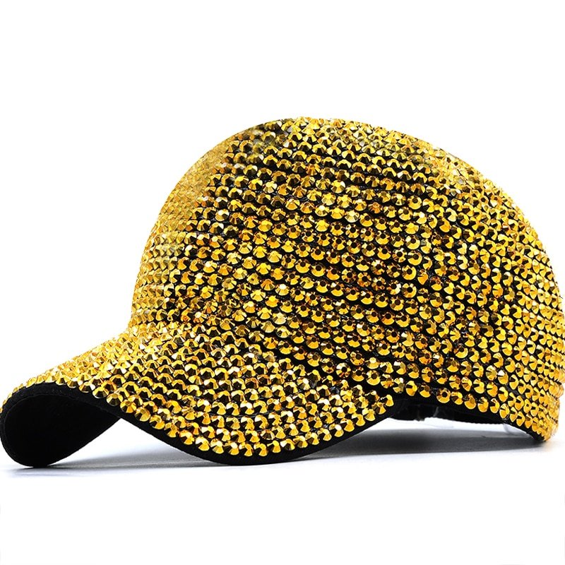 Rhinestone Embellished Streetwear Baseball Cap - XGEM® - Not Made for Everyone