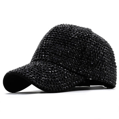 Rhinestone Embellished Streetwear Baseball Cap - XGEM® - Not Made for Everyone