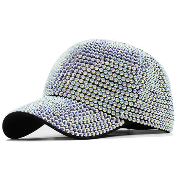 Rhinestone Embellished Streetwear Baseball Cap - XGEM® - Not Made for Everyone