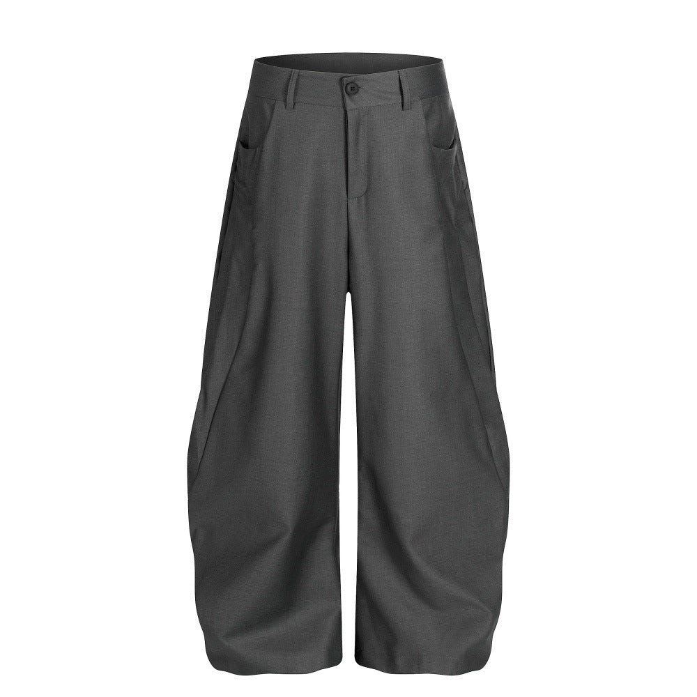 Drawstring Wide-Leg Pants — curated XGEM rare find