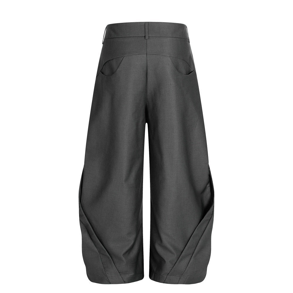 Drawstring Wide-Leg Pants — curated XGEM rare find