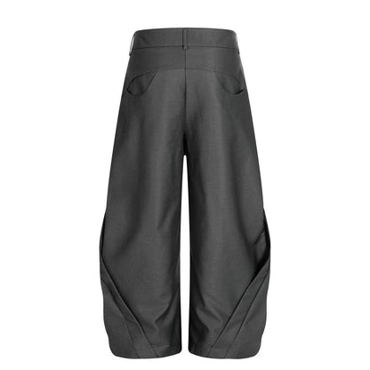 Drawstring Wide-Leg Pants — curated XGEM rare find