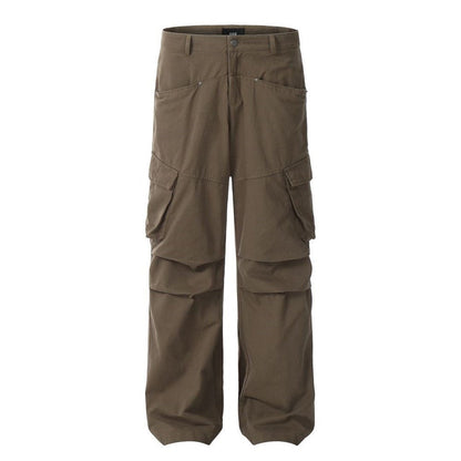 Solid color pleated paratrooper overalls - XGEM® - Not Made for Everyone