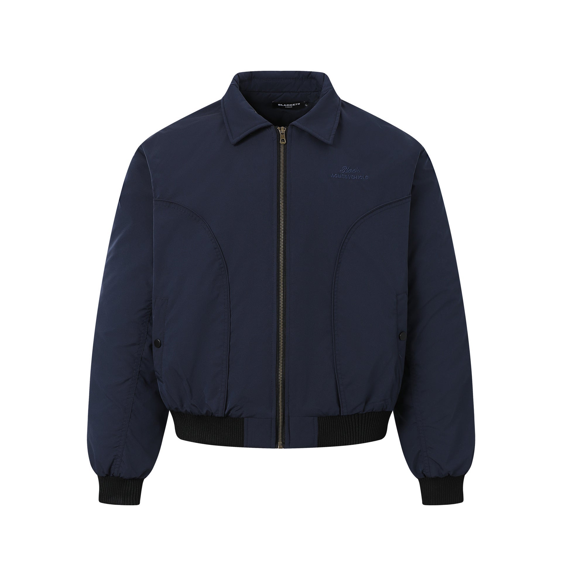 Stand Collar Jacket Oversized Streetwear Zip Up - XGEM® - Not Made for Everyone