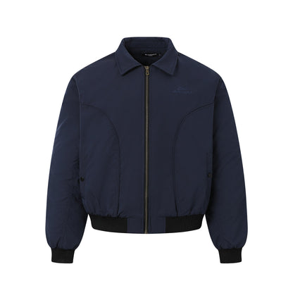 Stand Collar Jacket Oversized Streetwear Zip Up - XGEM® - Not Made for Everyone