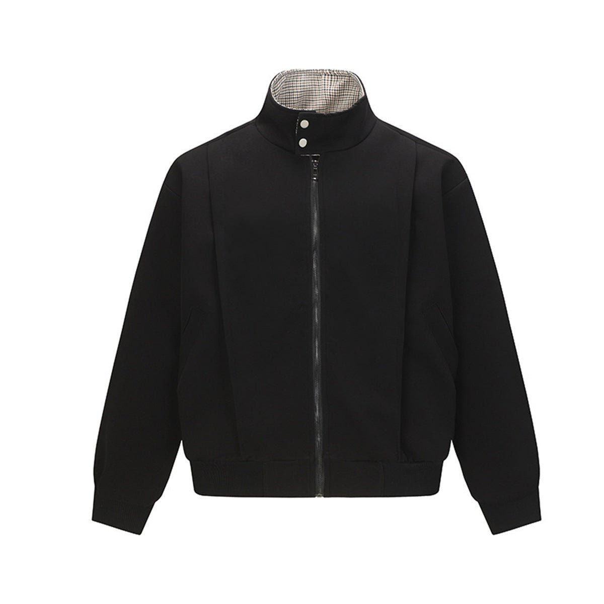 Minimalist Stand Collar Hoodie - curated XGEM rare find